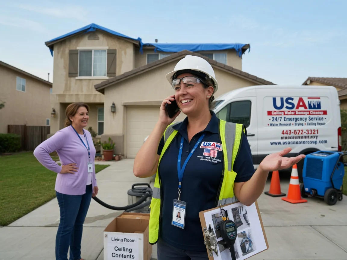 Ceiling Water Damage Restoration Keyes, CA FAQs